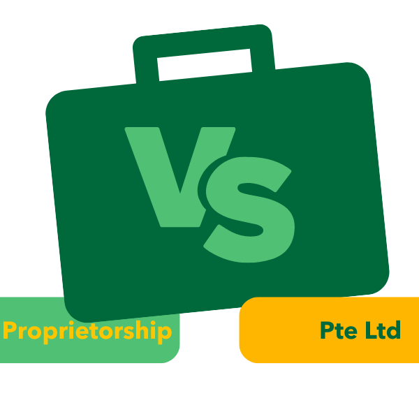 know the differences between sole proprietorship and Pte Ltd when registering a company in Singapore